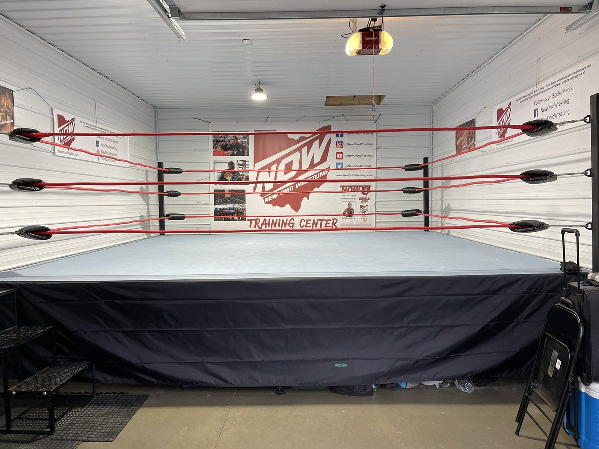 Phase I of the New Ohio Wrestling Training Center is complete and ready for a soft open tomorrow. 

We are currently only having a handful of people come in and use the facility to gauge where we are at and we will have more news of the grand opening later this week.