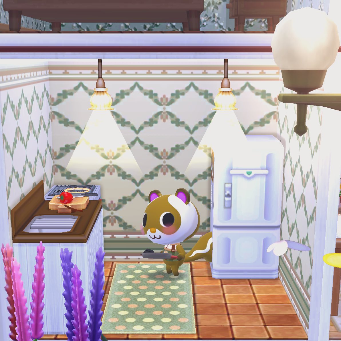 YumiACNH's tweet photo. Guys I love #ACNH but look what @Pocket_Camp has. Items which make a little house with individual rooms that stack! The details! The cuteness! 🏡🌿 #ACPCgallery #AnimalCrossingDesign #AnimalCrossing https://t.co/0myAzDXQdz