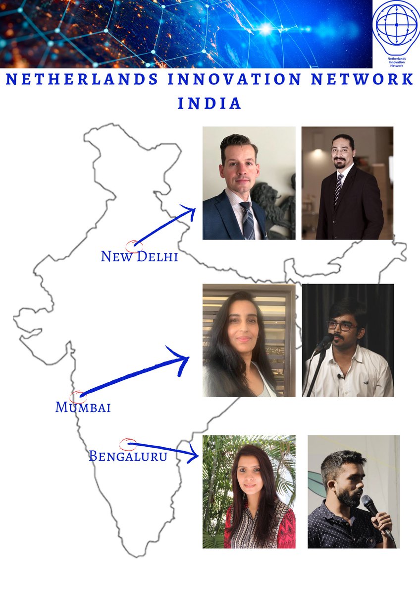 ianetworkIndia's tweet photo. Welcome to the #NetherlandsInnovationNetwork - ๐ฎ๐ณ ! We are here to help you explore opportunities for joint collaboration in #LifeSciences & #Healthcare, #Agriculture, #Water, #HighTechSystems, #SmartCities, #Space among others.
Follow us here and https://t.co/qFEQEUHnK8 https://t.co/SRLP50IQbS