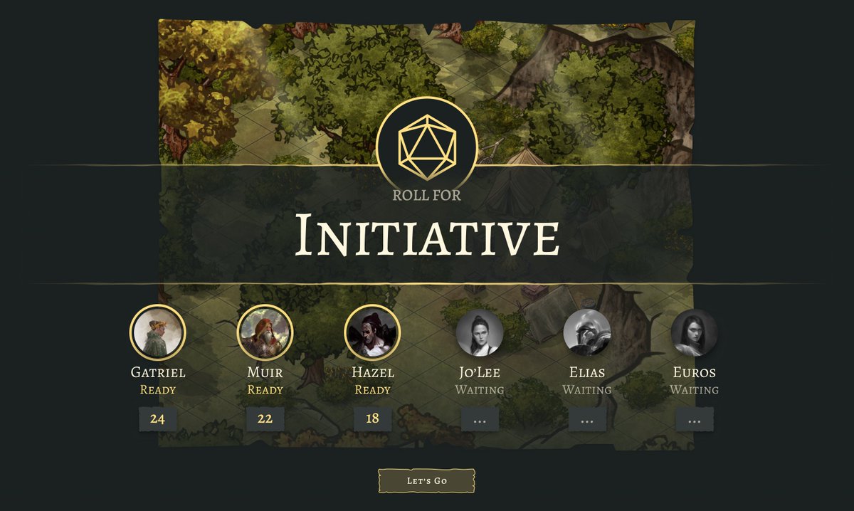adambbecker's tweet photo. Sunday Side Project (vol. 3)

Continuing on with this all digital D&amp;D format we're playing in. Still going strong, 9 of us! Lookin' into some live player stuff.

Features:
- Battle maps (made w/ @inkarnaterpg )
- Live tokens (synced w/ @Firebase )

#DnD https://t.co/vC6lcpLLZX