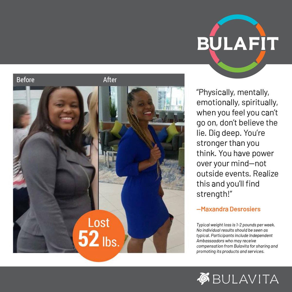 "Physically, mentally, emotionally, spiritually, when you feel you can't go on, don't believe the lie. Dig deep. You're stronger than you think. You have power over your mind_not outside events. Realize this and you'll find strength!" Reedwellness.Bulavita.com
#heathchallenge