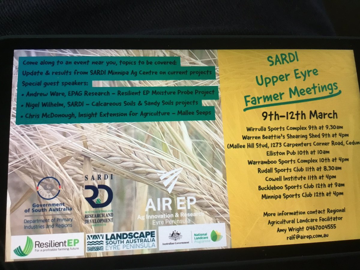 DanArunta's tweet image. Don’t these meetings coming up especially March 10 at Warramboo Club 4pm