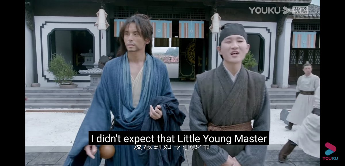 I find this show has an odd use of the word Masterthey use it for 侠士, 公子, 少爷, 主人…侠士 (xia shi): more similar to Chevalier that they also use公子 (gong zi): like Lord?少爷 (shao ye): young master is fine主人 (Zhu ren): is actually more similar to Owner 