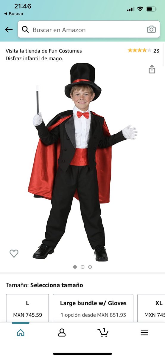 MissaSinfonia's tweet photo. Pedí por Amazon un disfraz de mago para un video... Y creo que se confundieron de MAGO al enviármelo. Ahora soy Melchor. https://t.co/uXYA177tTV