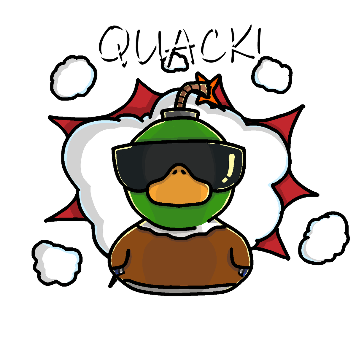 BoomDuckMedia's tweet photo. Working on a new #logo because old one is poop.

#boomduck #art #quack #duck https://t.co/rKIQANHgWe