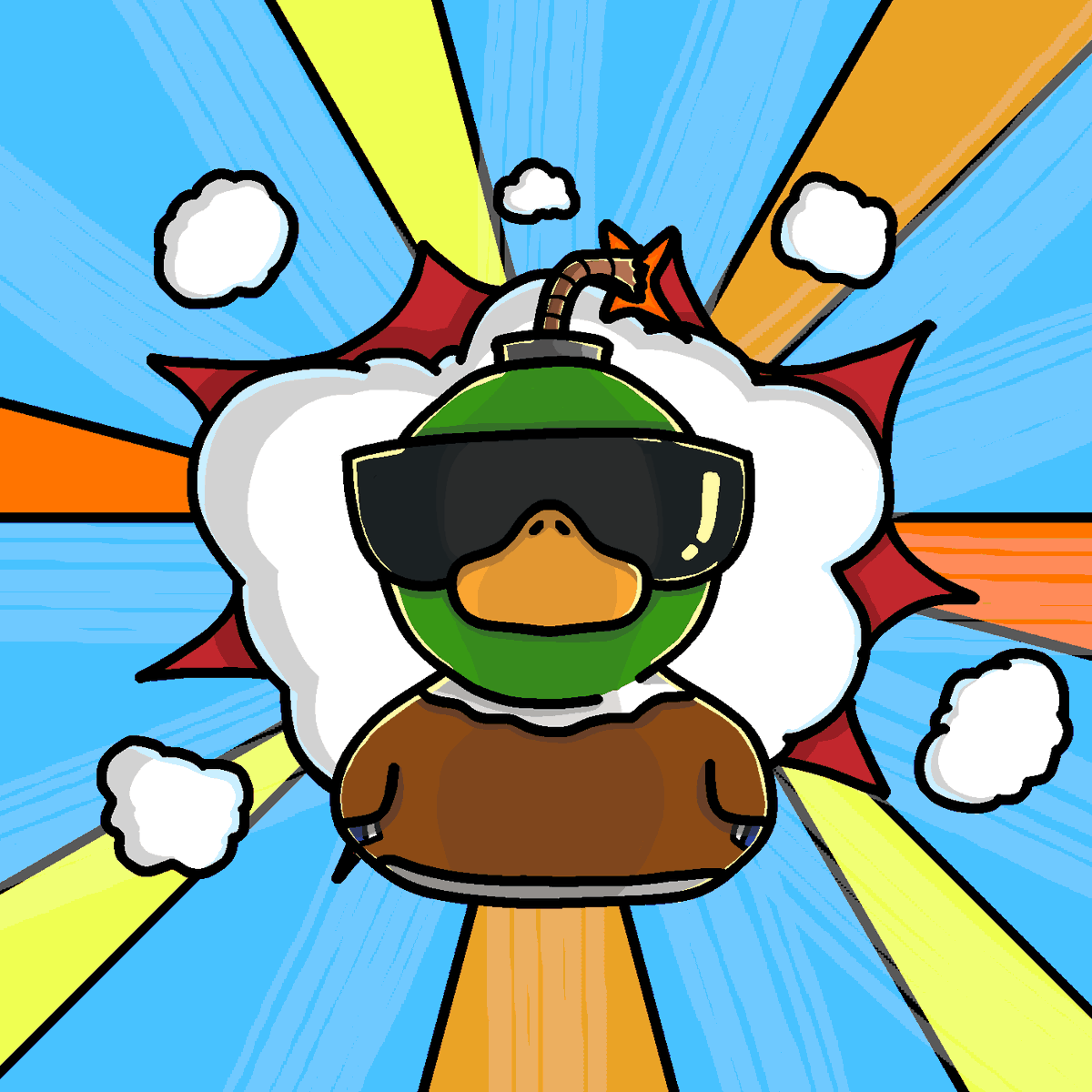 BoomDuckMedia's tweet photo. Working on a new #logo because old one is poop.

#boomduck #art #quack #duck https://t.co/rKIQANHgWe