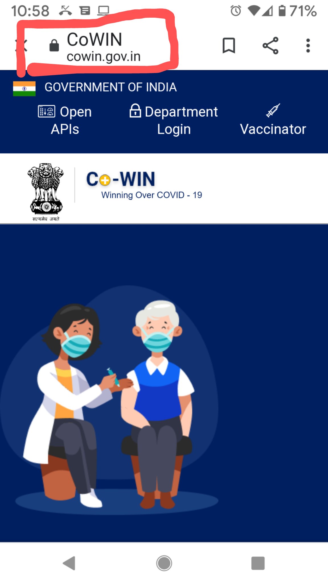 Ministry of Health on Twitter: "#LargestVaccineDrive Registration and  booking for appointment for #COVID19 Vaccination is to be done through  #CoWIN Portal: https://t.co/4VNaXj35GR. There is NO #CoWIN App for  beneficiary registration. The App
