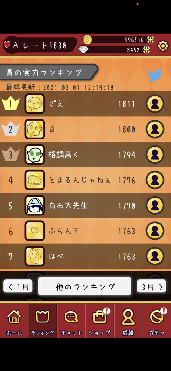 ミリオンダウト公式 天才専用ゲーム Milliondoubts Twitter