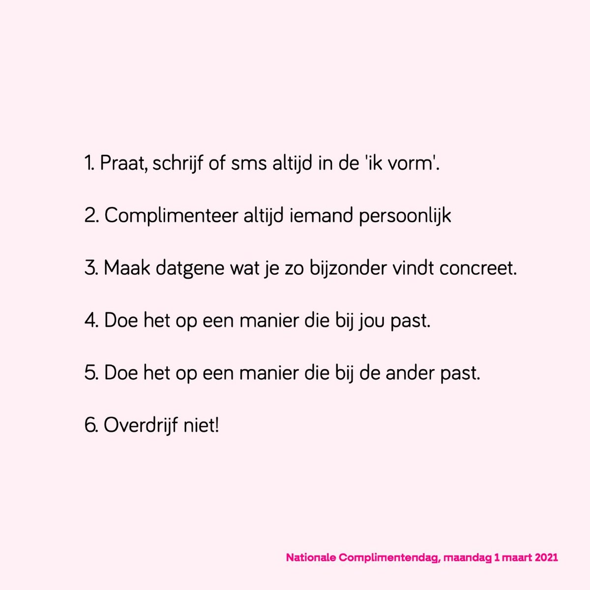 #complimentendag 

Ook jouw mooiste compliment delen? Dit kan op: anderswaarderen.nl