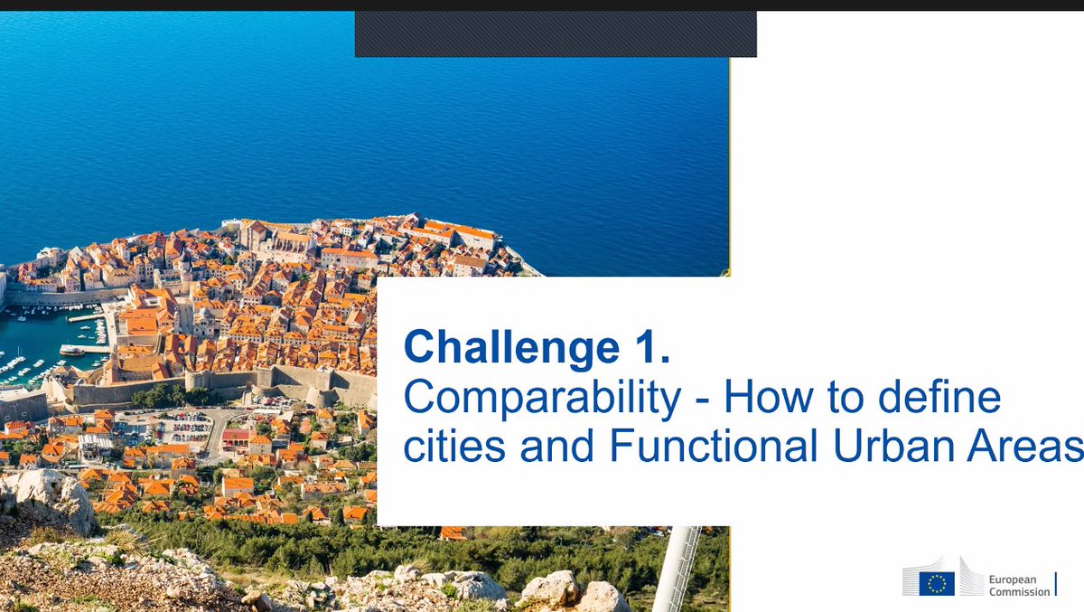 UfMSecretariat's tweet photo. #HappeningNow Teodora Brandmueller (@EU_Eurostat) presents the main results and challenges of collecting territorial data at the Third #UfM Working Group meeting on urban indicators #UfM Urban Agenda. @OECD https://t.co/Hjccl6mIok