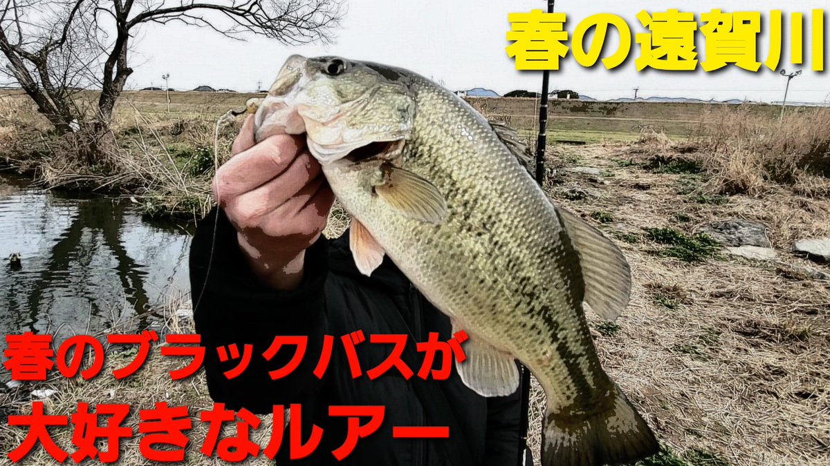 ダイスケ バス釣りyoutuber Glowfishing 新着バス釣り動画を更新しました 春先のブラックバスが大好きなルアー T Co Xcoaaibdru よろしければご覧下さい 遠賀川 遠賀川バス釣り 福岡バス釣り 春バス釣り