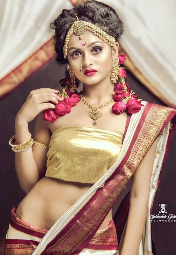 i_RidhiDogra's tweet photo. #sareelover 

#bridesaree #sareemodels #sareehot https://t.co/xMtguuGifO