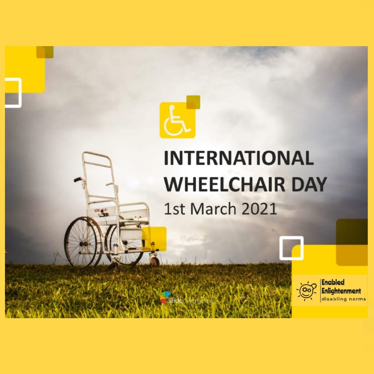 ee_enabled's tweet photo. Today is international wheelchair day

RT for awareness #wheelchairday #disablingnorms #disabilityawarenesseveryday https://t.co/tYN4NX5kqa