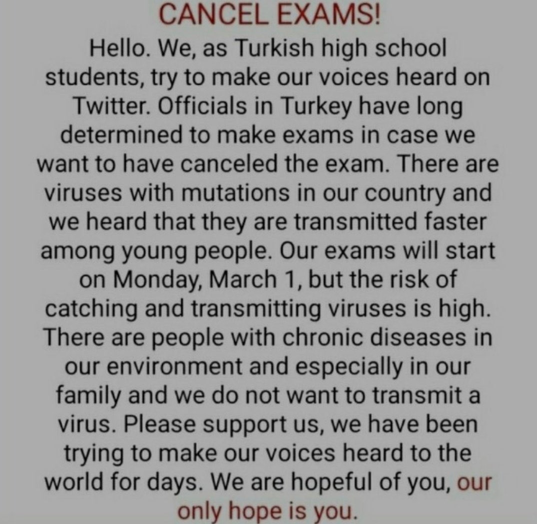 TugceKurun1's tweet photo. arkadaşlar hızlanmamız lazım lütfen yüzdük yüzdük kuyruğuna geldik pes etmeyin lütfen
@WHO
 #NoticeTurkishStudents https://t.co/OORXsg5Qag