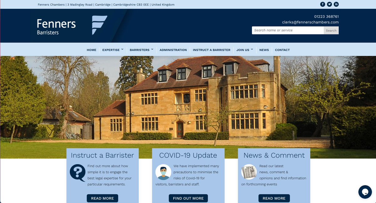 nextnorth's tweet image. New website launch for @fennerschambers , designed and developed in collaboration with ben8and.co.uk
Head to fennerschambers.com to see their newly designed website!