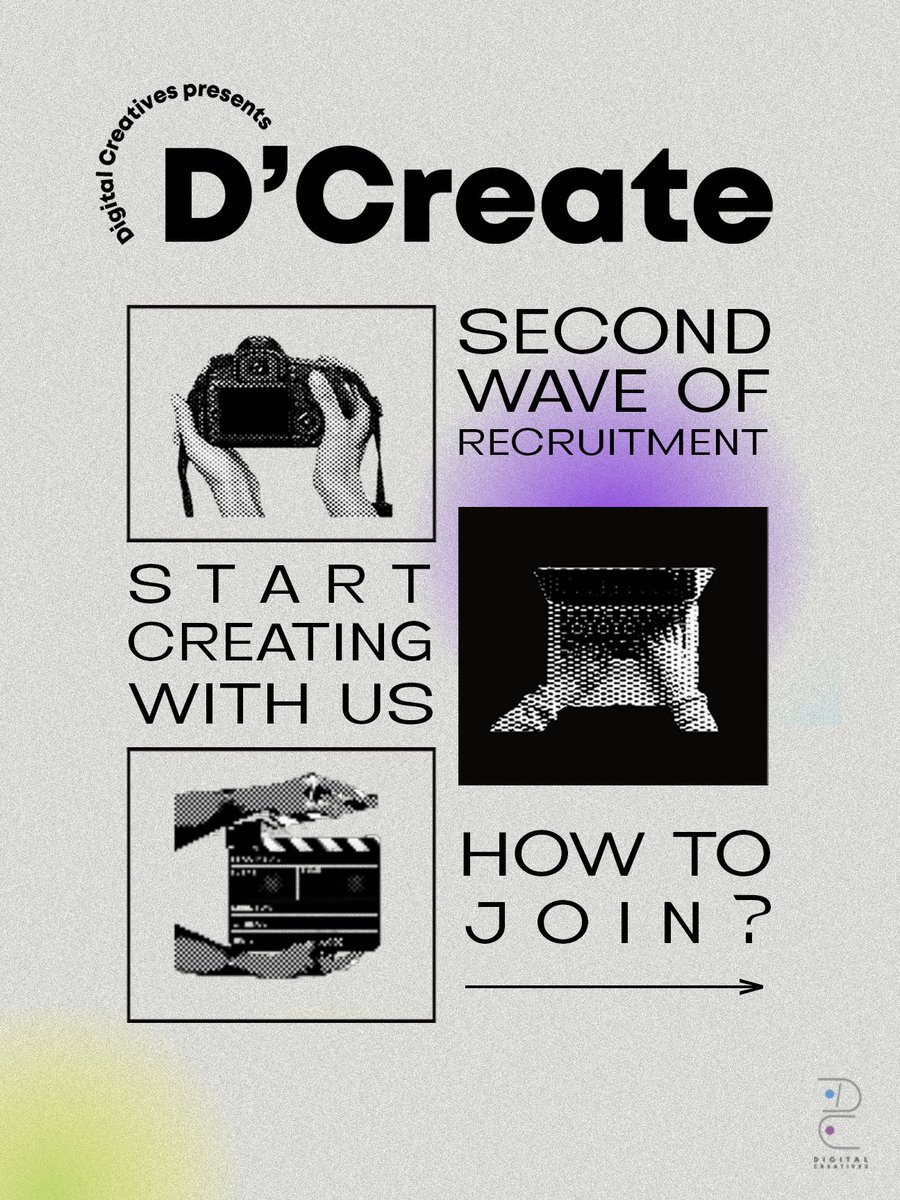 MCDCreatives's tweet photo. Do you love creating or enjoy consuming art? Are you interested in learning and honing your artistic skills? Digital Creatives is the right playground for you! 

If you are interested, fill up the Google Forms: https://t.co/FbZVj9bO28 https://t.co/sfxiDzZ3dw