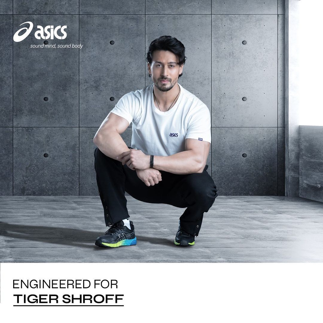 tiger shroff asics