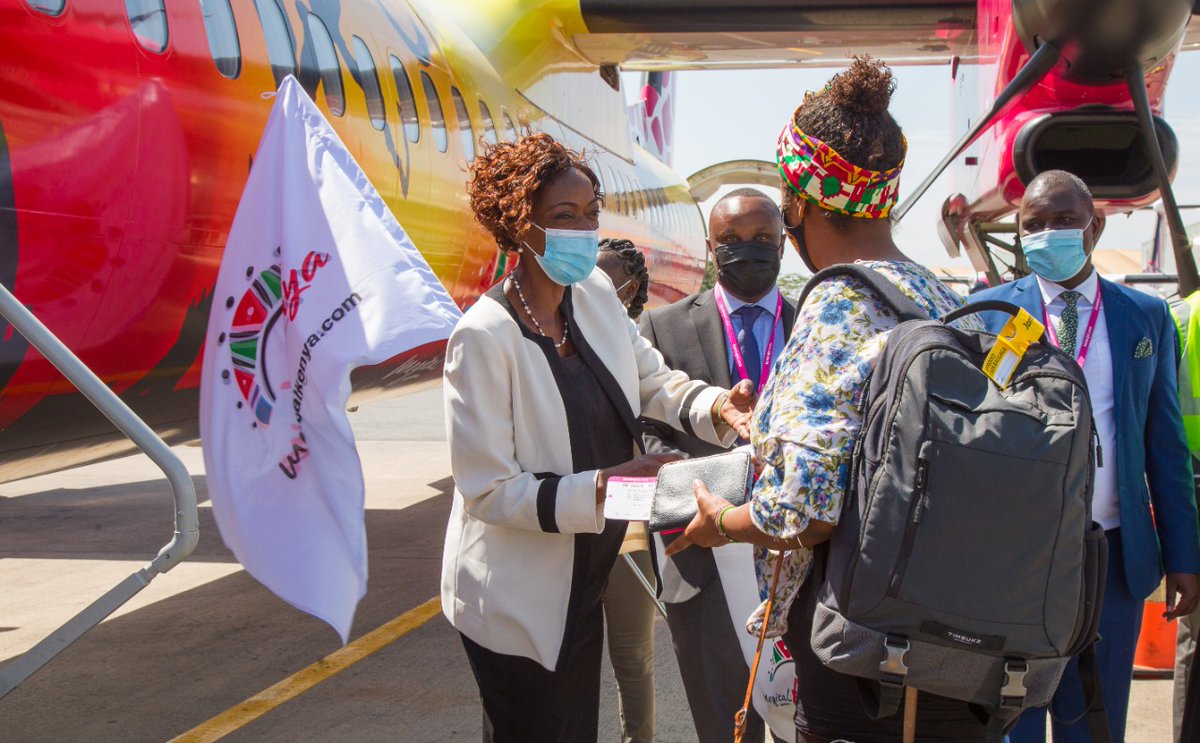 '@FlyJambojet have played a great role in the growth of tourism by enabling accessibility to tourism destinations, this is one of the ventures we are undertaking with the view of growing our offerings' KTB CEO @aabradier