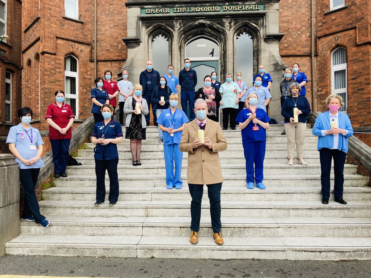 A Moment Of Reflection and Hope to mark the Covid challenges and achievements of last year. #MaterHospital ⁦<a href="/BelfastTrust/">Belfast Trust</a>⁩