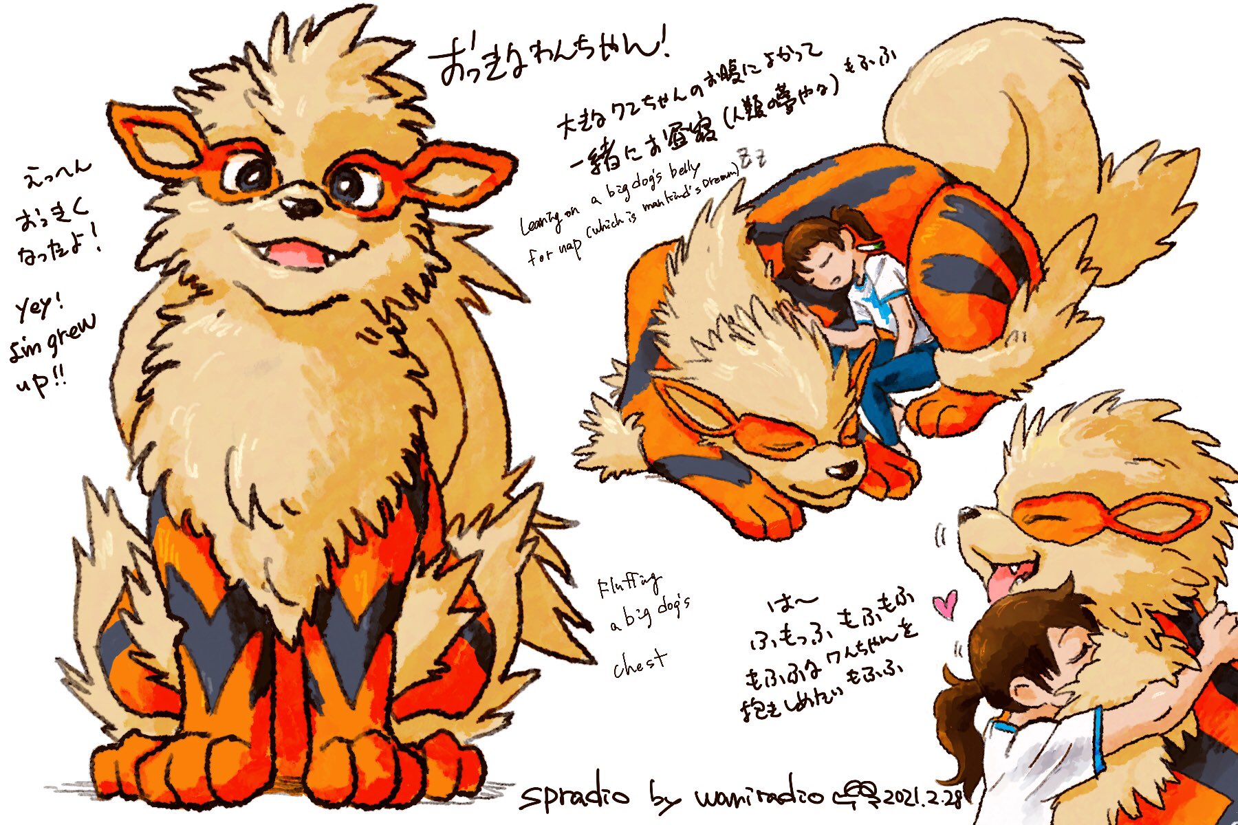 Twitter 上的 Spradio Comms Open ポケモンと生活 ポケモンgo ウインディ Pokemon Arcanine 1日に1匹のポケモンを描くチャレンジ 59日目はおっきな足の速いわんちゃんのウインディ T Co Ycgvudjzgl Twitter