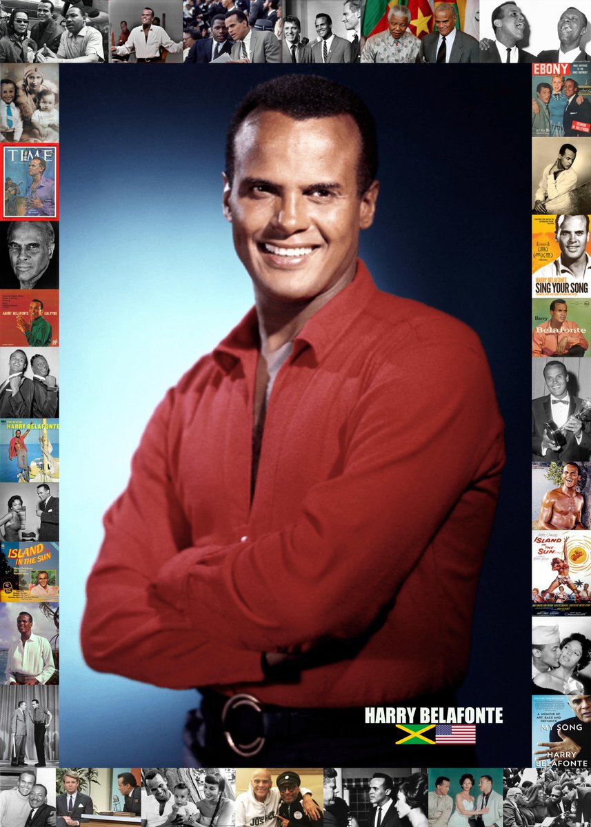 wcchen's tweet image. Harry Belafonte, Legendary Singer, Actor, &amp;amp; Activist, born Harold Bellanfanti Jr. 94 yrs ago on 1 Mar 1927, in Harlem, NYC, to Jamaicans Melvine (née Love), a housekeeper, &amp;amp; Harold Bellanfanti Sr., a chef. 1932 to 1940, he lived with his grandmother in Jamaica, attended Wolmer’s.