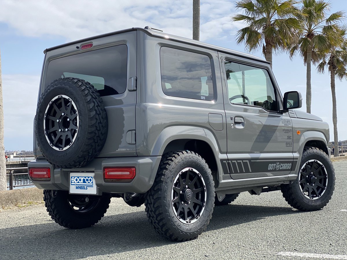 japan_oz's tweet photo. Sparco Dakar x SUZUKI Jimny
#suzuki #suzukijimny #jimny #sparco #sparcowheels #ozwheels #stsuspensions #kw #gotcargo #pgd #スズキ #ジムニー #ジムニー女子 #ジムニーカスタム #スパルコ #スパルコホイール #ホイール #ゴットカーゴ #橋本コーポレーション #四駆 #4x4 #offroad #オフロード https://t.co/5ihO6Pp5UX