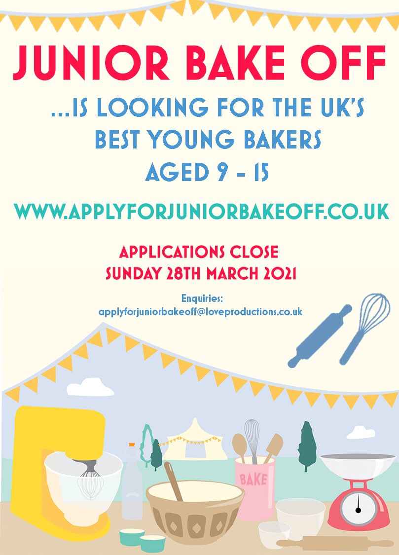 SimpsonsLane's tweet photo. If you are a baking fan, check out this amazing opportunity below. Imagine seeing yourself on TV!!! 🍰🧁🍪 https://t.co/R9s6hJB93V