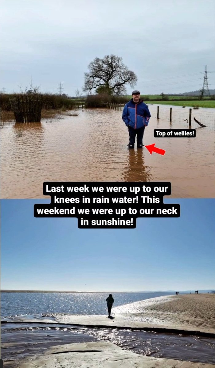 What a difference a week makes! #Devon #weather
