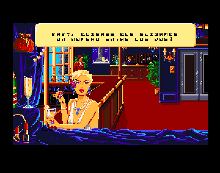 kelmer44's tweet photo. Emmanuelle (Coktel Vision, 1988) #aventuraaldia #retrogaming #adventuregames #Coktel https://t.co/bFLpZzpAwM