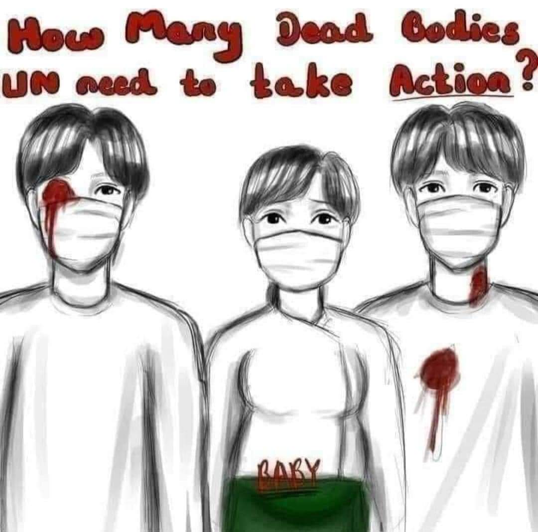 NyanThaw8's tweet photo. #WhatsHappeningInMyanmar 
#Feb28Coup https://t.co/eLjO0aMW8m