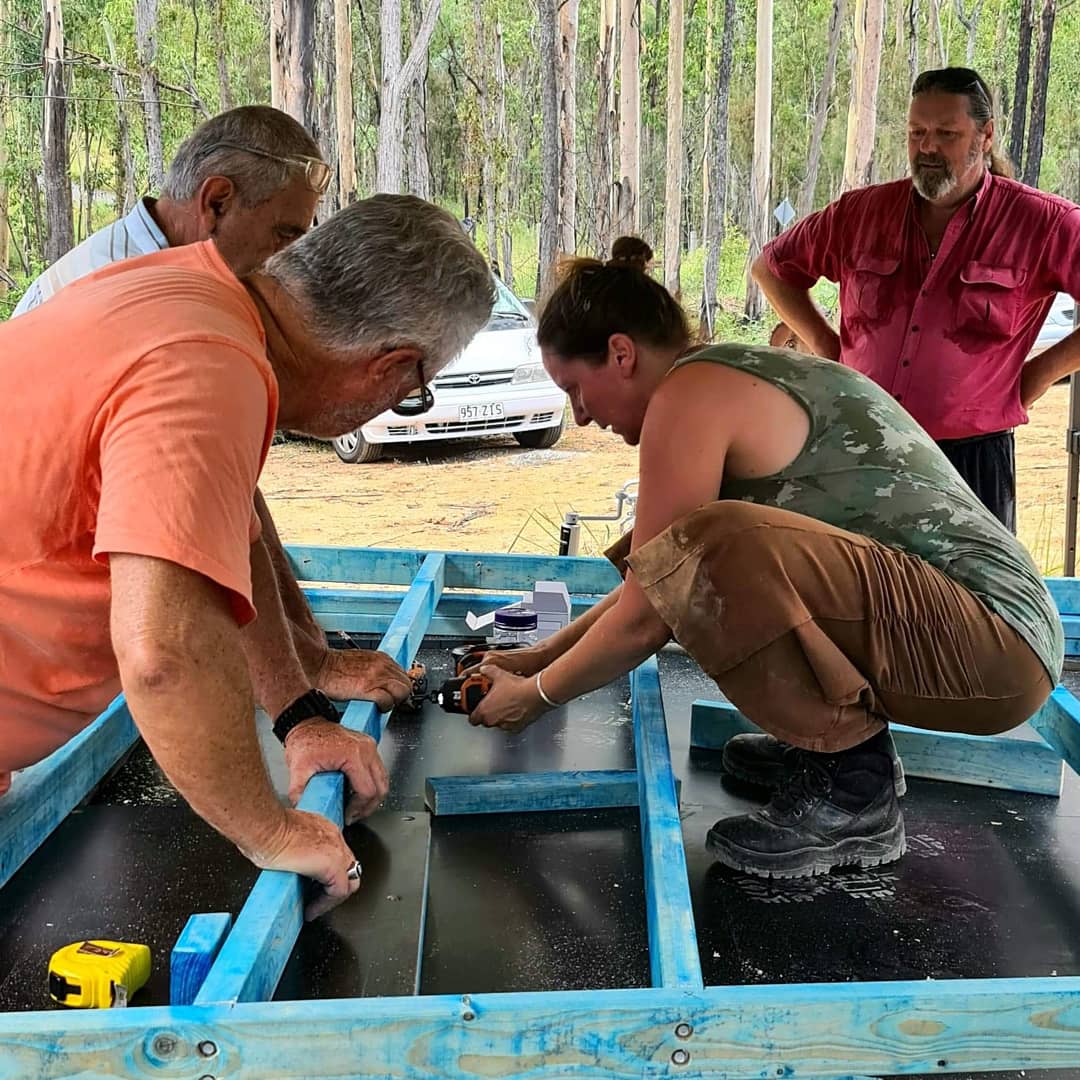 Containerdreams's tweet image. Our Tiny House building Workshops are a blast!
#tinyhouseworkshop #tinyhousecharity #tinyhomesforbushfirevictims #operationtinyhomes