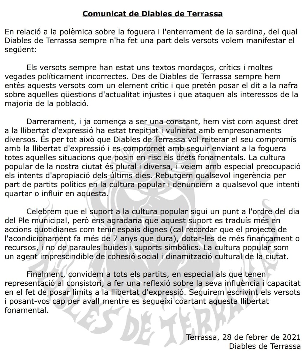 Diables de Terrassa tweet media