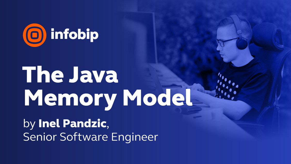 Infobip's tweet image. Think you could use some tips on the #JavaMemoryModel? 🙂😉 Our Inel Pandzic brings you a detailed lecture recording, as well as a written guide: fal.cn/javammry
#WorldsConnected #EngineeringPowerhouse