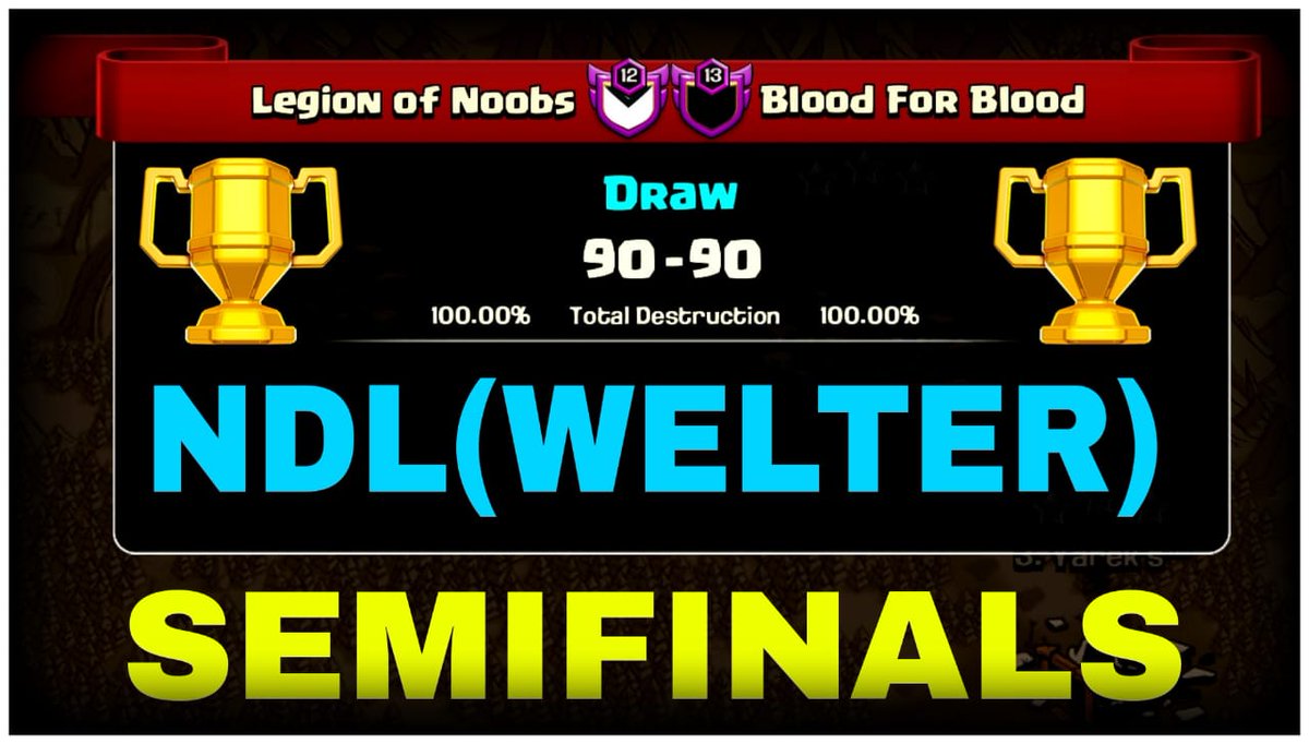 War recap

youtube.com/watch?v=1C4erv…