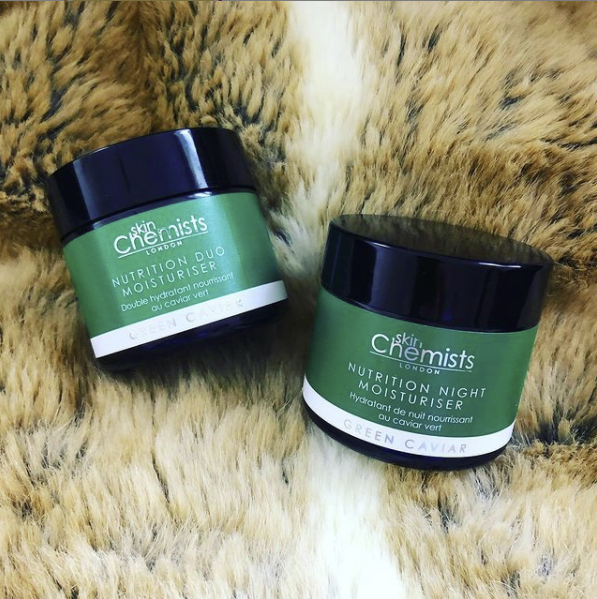 Our Green Caviar duo, captured perfectly by @art_of_vivre ✨💚 Green Caviar Extract is high amino acid content to improve skin elasticity 🙏🏽 
#skinchemists #greencaviar #intelligentskincare #skinhealth #beauty #skincaregoals  #healthyskin