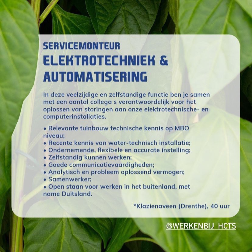 Horticoop Technical Services tweet media