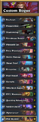 FlixHS's tweet photo. Managed to finish Top 16 again and qualifiy for Masters Tour Orgrimmar to compete for such an amazing price pool (lul)
Used Whirlkick Rogue and Enrage Warrior. Ogremancer is a nice meta tech. https://t.co/OyItOeTRSR