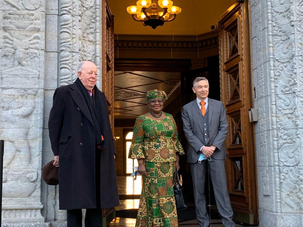 PHOTOS: Okonjo-Iweala Resumes As WTO DG