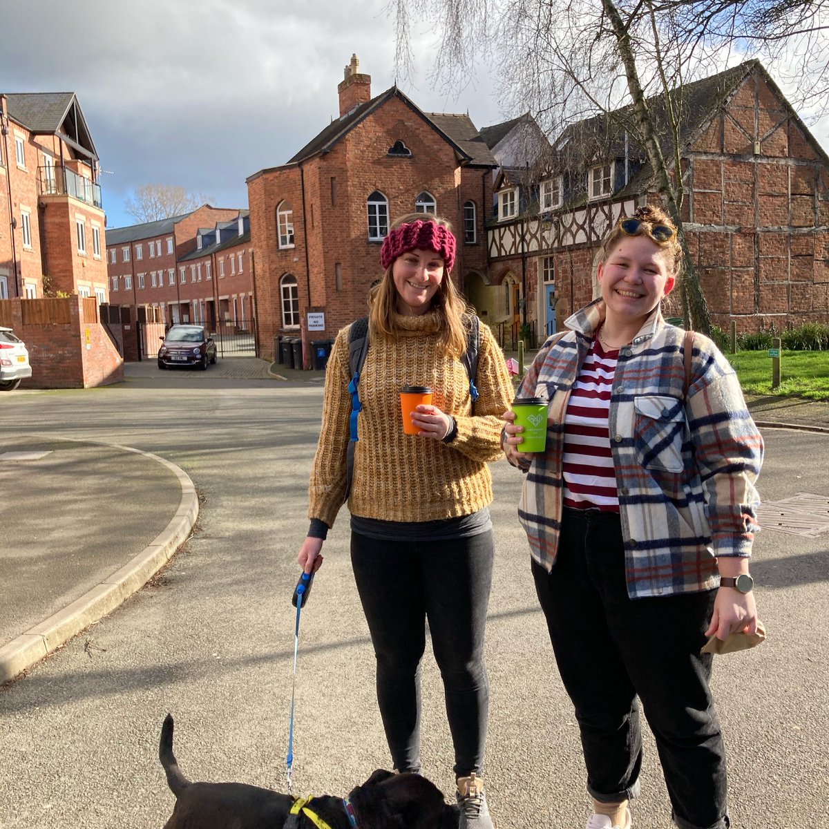 shrewsburycup's tweet photo. Make #march the month you #choosetoreuse Jan &amp; Emma both like the convenience of @shrewsburycup “we can #dropandswap cups in so many places - it’s really easy to have #zerowaste #coffee “ Be like these girls &amp; #lookafterwhereyoulive https://t.co/VW1wsM7XjS
