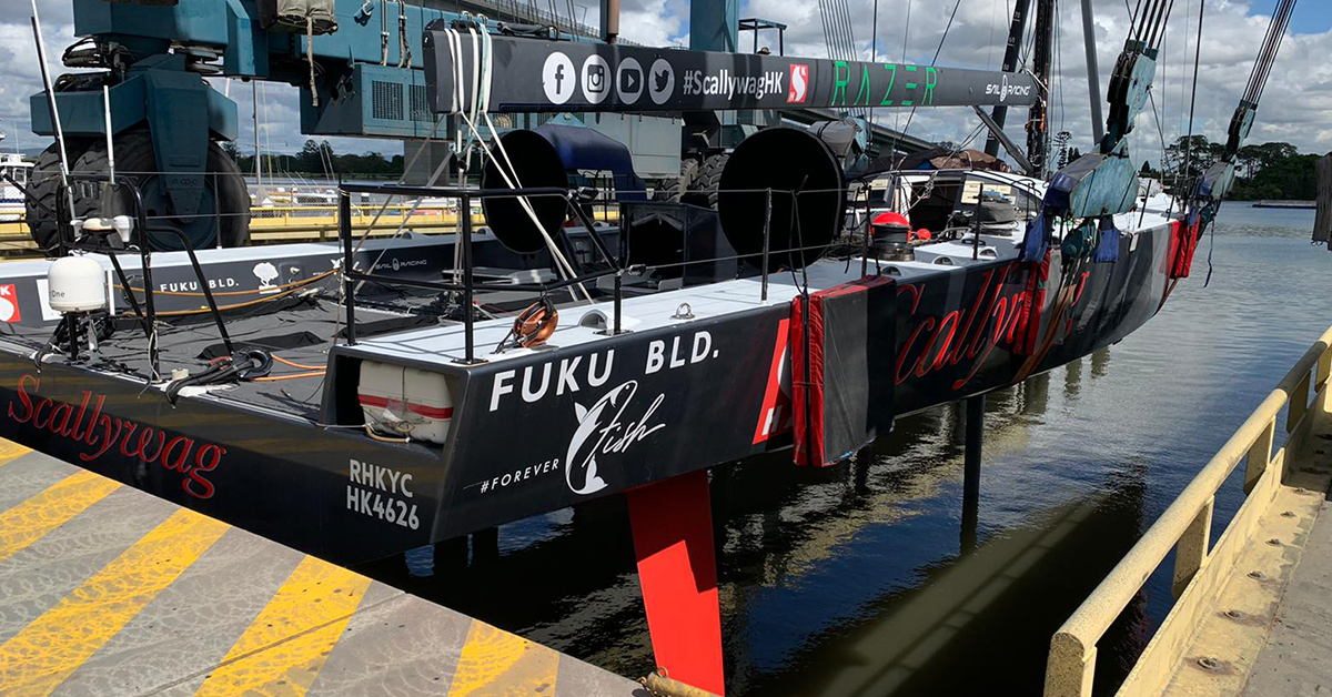 scallywaghk's tweet photo. After most of 2020 in the shipyard SHK Scallywag 100 is finally back on water! The team's been dusting off the cobwebs ahead of the yacht's next mission. Next stop?
#ScallywagHK #ForeverFish #SunHungKai #FUKUBLD #Razer #SailRacingOfficial #SeaDek #NeverGiveUp #ratherbesailing https://t.co/YPFqF0IpKb