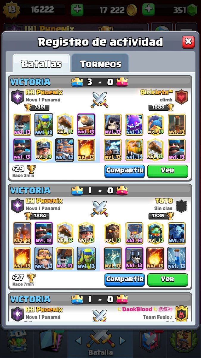 🤗❤ Top 169. Más que feliz y la próxima season a por más💪
Agradecer a <a href="/Zoldyck1729/">Žøldyçk</a>,<a href="/thekingedgar22/">Edgar Rafael/the king night</a> y  <a href="/Mike360CR/">Mike</a> q me ayudaron 🙌