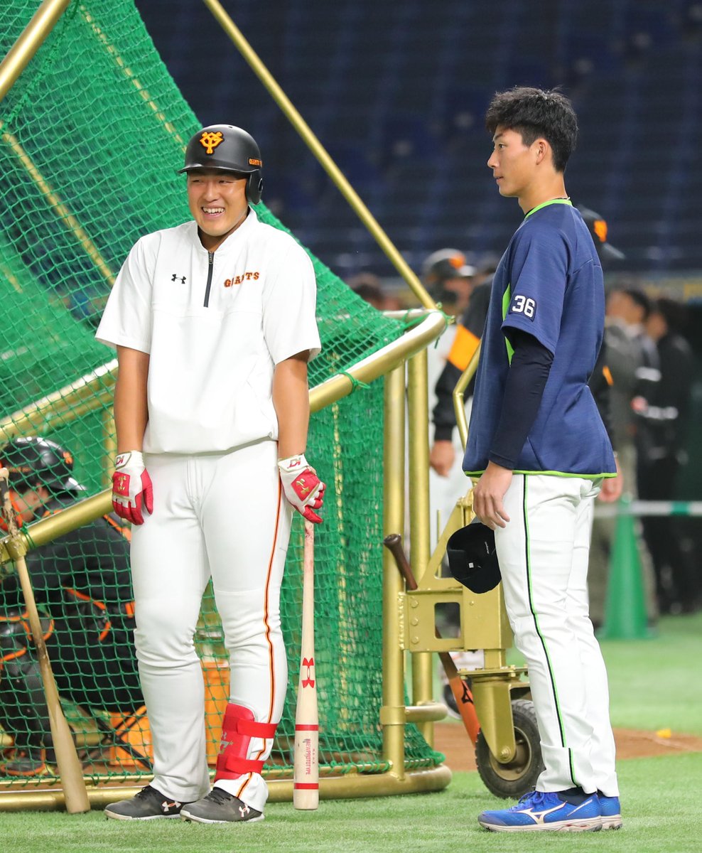 広岡大志 選手は #岡本和真 選手にとって #智弁学園 高の1学年後輩