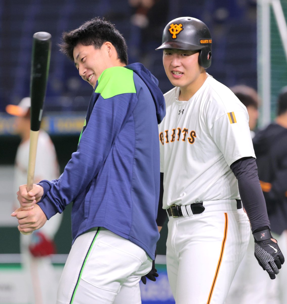 広岡大志 選手は #岡本和真 選手にとって #智弁学園 高の1学年後輩