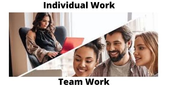 WHAT IS A DIFFERENT BETWEEN TEAMWORK AND INDIVIDUAL WORK

Personal Work  Vs. Team Work 

Click On Image For More Information 

Let’s Have A Conversation Link Given Below 
 join.skype.com/invite/fn9hOq1…

#insurancebroker #insurance #insuranceagent #lifeinsurance #insurancepolicy