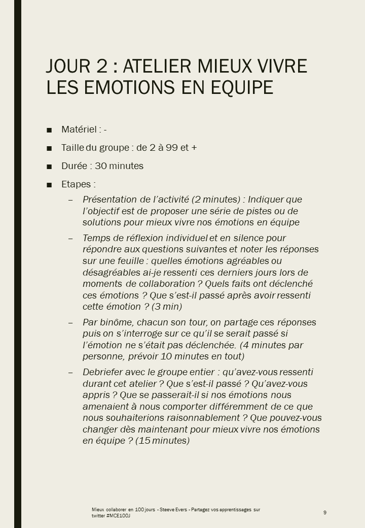 steeveevers's tweet photo. Mieux collaborer en 100 jours : Jour 2 #MCE100J https://t.co/eG1zHD7G7u