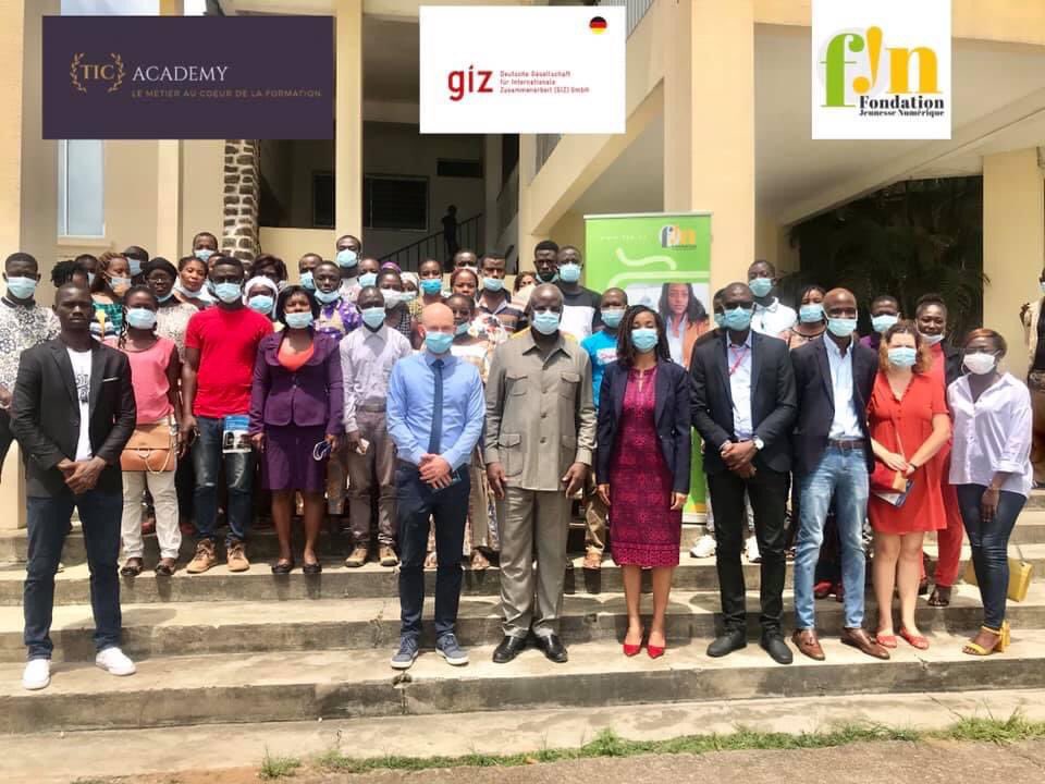 FondationJN's tweet photo. Lancement officiel du Programme d’Amélioration de l’Employabilité des Jeunes dans le Secteur du Numérique en Côte d’Ivoire TIC-ACADEMY en partenariat avec la coopération Allemande.
#FONDATIONJN #TIC_ACADEMY #GIZ #INVEST_FOR_JOBS #SNDI #ARTCI #ANSUT #VITIB #ESATIC #IRMA #INSTEC https://t.co/R6hOACBf8p