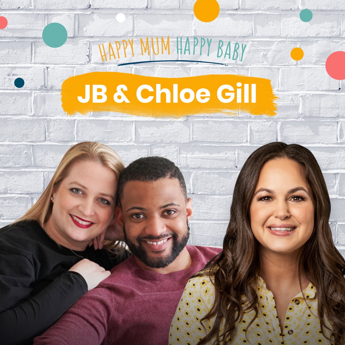 Tomorrow on Happy Mum Happy Baby we have the superb <a href="/ChloeSGill/">Chloe Gill</a> &amp; <a href="/JBGill/">JB Gill</a> 

We talked non-stop about their lives together, starting a family and raising two children on a farm. 

This podcast episode will be available to listen to tomorrow morning! - podfollow.com/happymumhappyb…