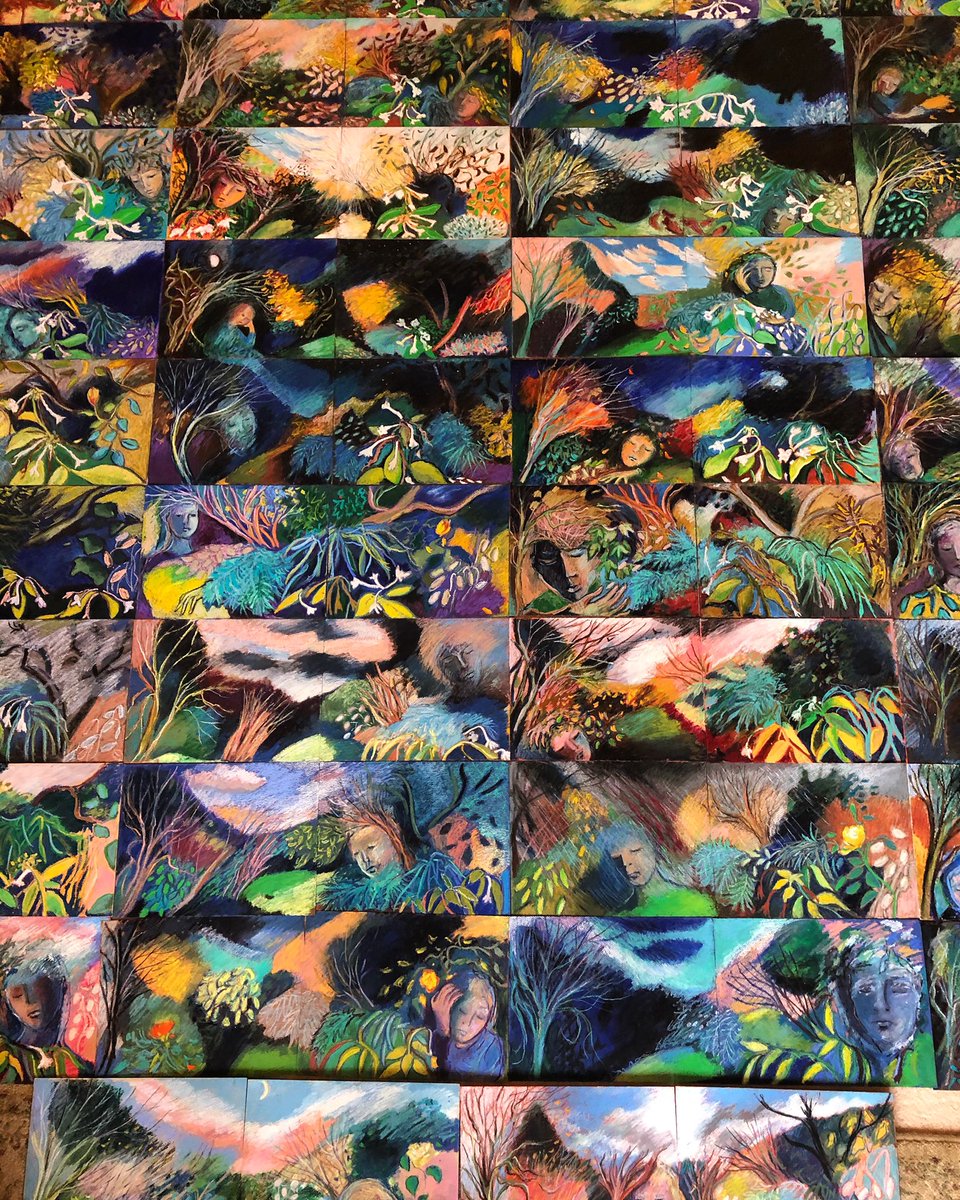 Kaylacoo's tweet photo. #FrontRowGetCreative drawing my garden every day of lockdown, a visual diary in a pandemic, recording the seasons changing, perceptions of time and the emotional self. So far over 200 drawings. @BBCFrontRow https://t.co/PkrMOARlRe