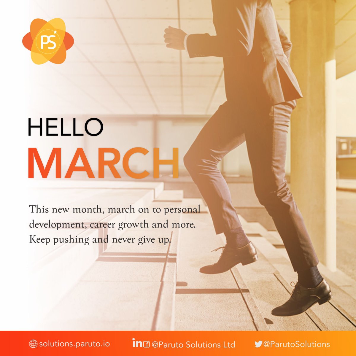 ParutoSolutions's tweet image. March is here. March on to greatness and greater heights today.

Happy New month.

#GM #March2021 #MondayMotivation 1st of March Frog adamu Garba What Buhari #Nigeria Ibadan #COVID19
