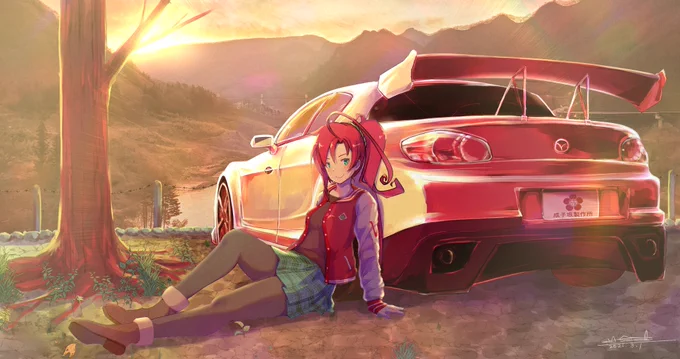 来弥ちゃんとドライブデート⛰️??

アドバイスいただいたRX-8で描いてみました。

#アリスギア 
#アリスギアアイギス
#アリスギアお絵描き 
#アリスギアお絵かき 
#蛙坂来弥 